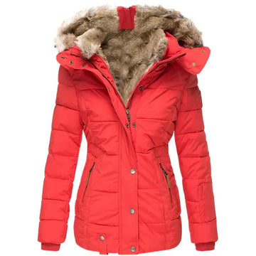 Cappotto Invernale Caldo con Fodera in Pelliccia